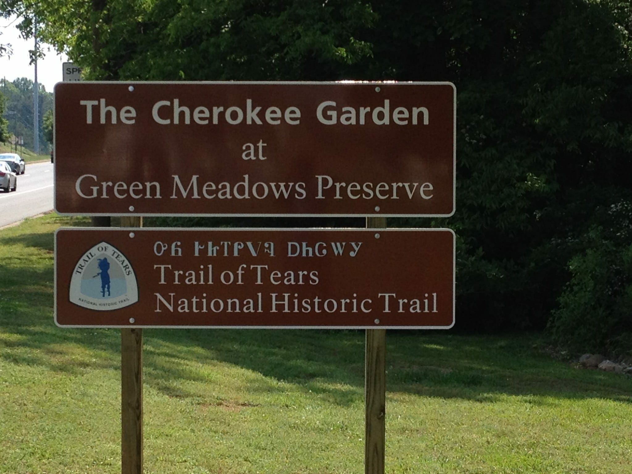 Cherokee Garden Dedication