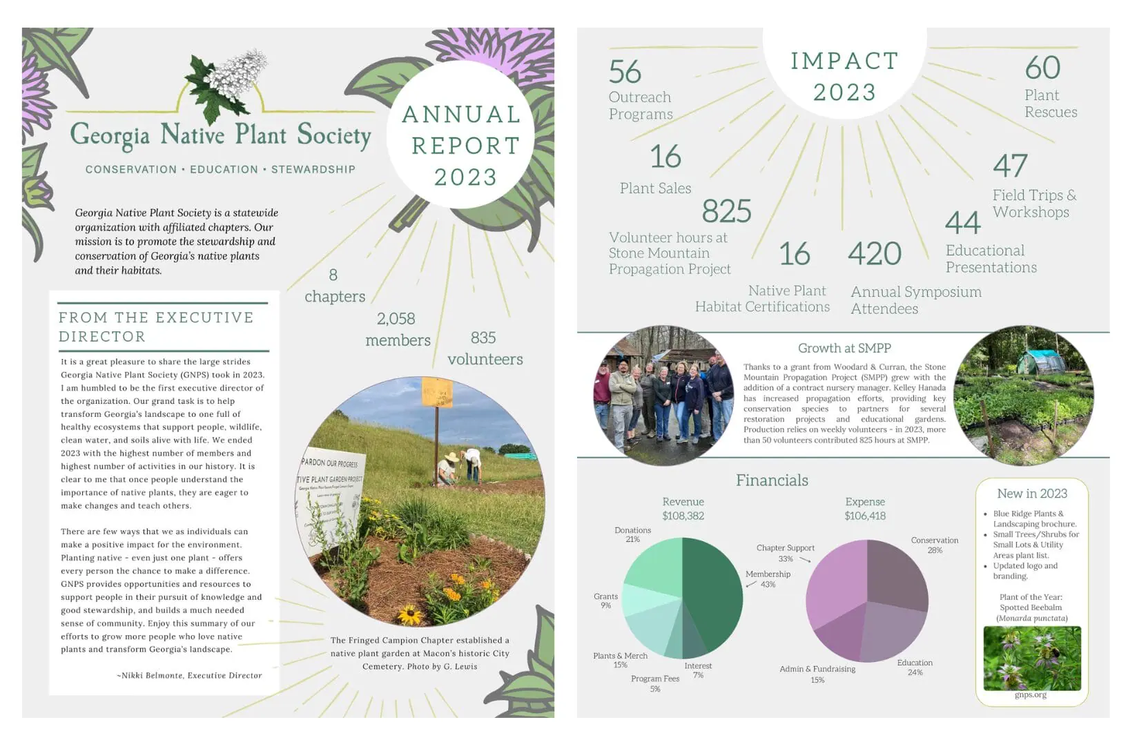 Opportunity to purchase plants native to Georgia