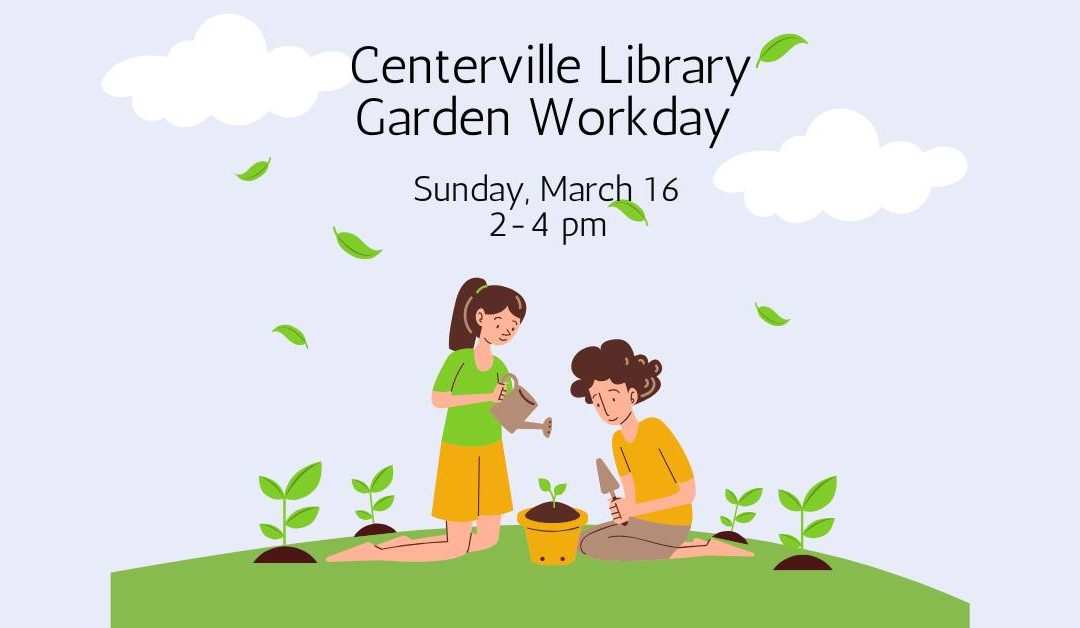 Centerville Library Native Plant Garden Workday