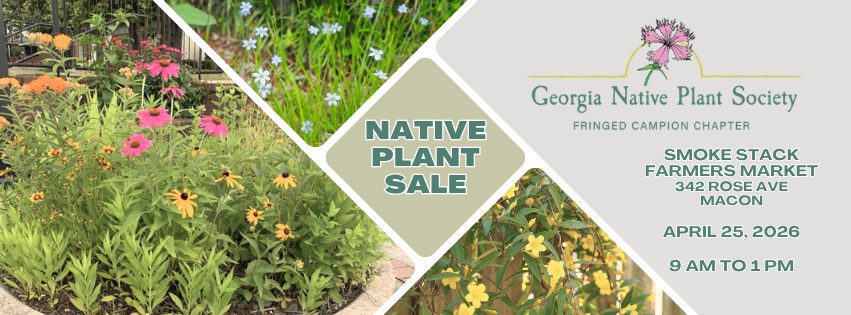 Native Plant Sale at Smoke Stack Farmer’s Market April 25, 2026
