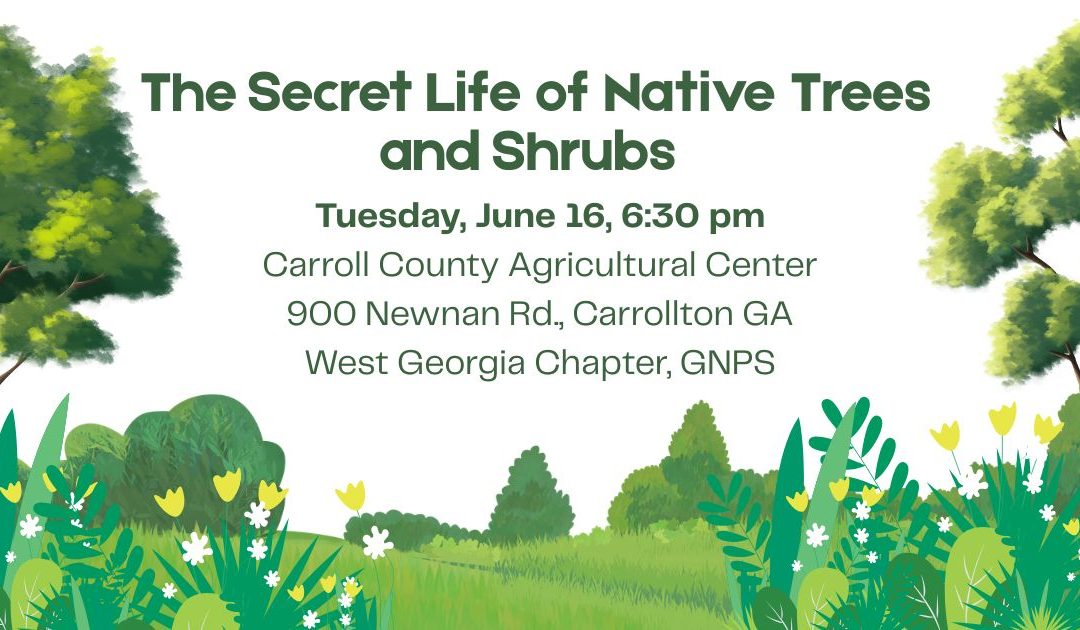 The Secret Life of Native Trees and Shrubs